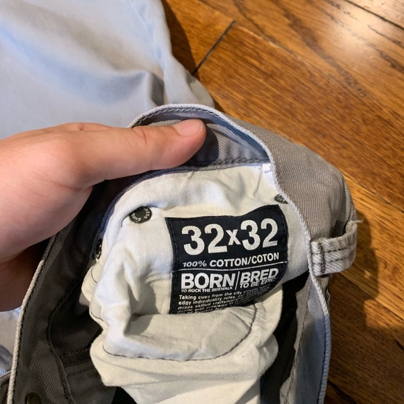 Men’s 32x32 Slim Fit Gray Chinos from Express - Picture 5 of 5